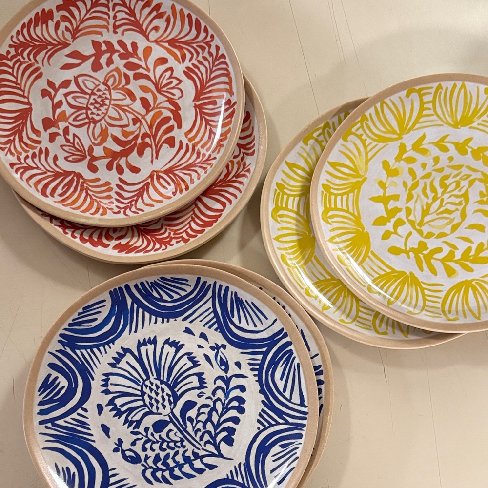 Threshold Bamboo Plates- Set of 6 - Picture 2 of 13